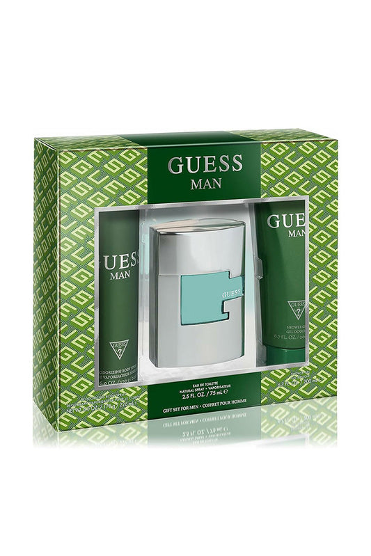 Picture of Guess - Man Eau de Toilette 3 Piece Gift Set - Available at Raja Sahib