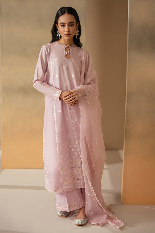 Picture of Cross Stitch - Mahiri Unstitched Embroidered Collection Vol 3 - Lilac Grove - Available at Raja Sahib