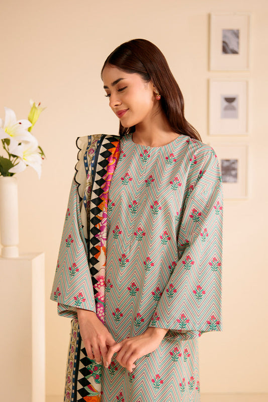 Picture of Cross Stitch - Daily Unstitched Edit 6 - Floral Verve - Available at Raja Sahib