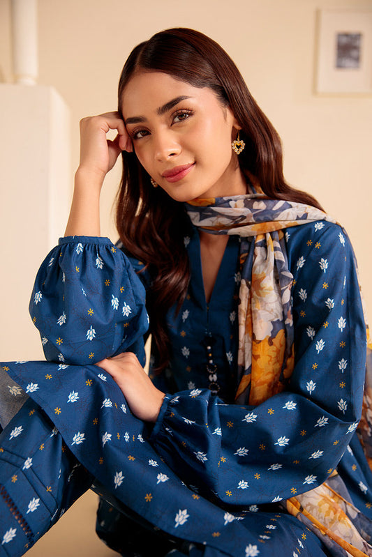 Picture of Cross Stitch - Daily Unstitched Edit 6 - Frosty Spring - Available at Raja Sahib