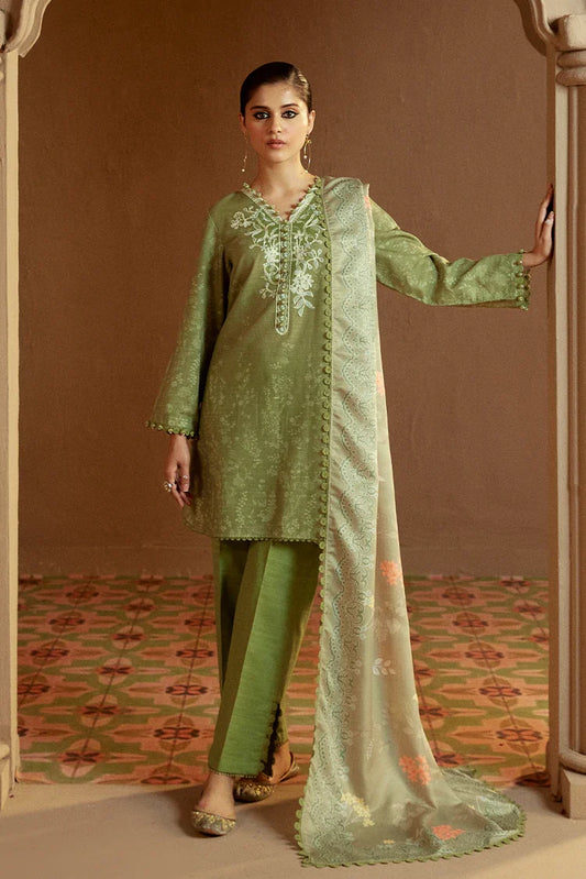 Picture of <!--fr-->Cross Stitch - Winter Unstitched Collection 2024 - Winter Tale - Available at Raja Sahib