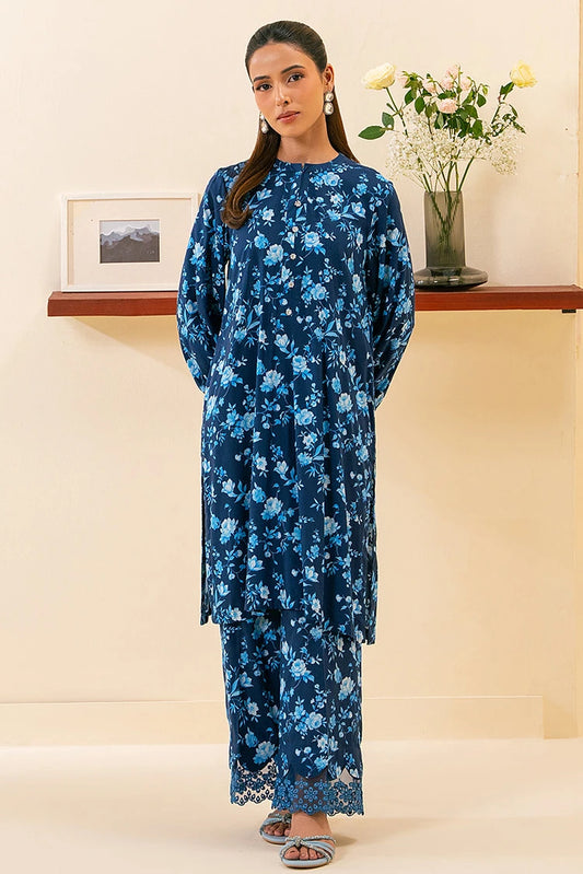 Cross Stitch - Cobalt Blue - 2 Piece