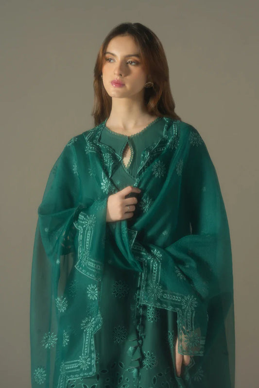 Picture of Cross Stitch - Chikankari Edit Vol 1 - Verdent Flora - Available at Raja Sahib