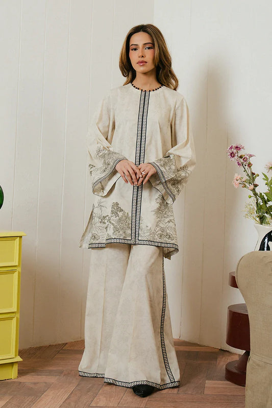 Picture of <!--co-->Cross Stitch - Prints Daily Lawn Collection - Bisque Tale - Available at Raja Sahib