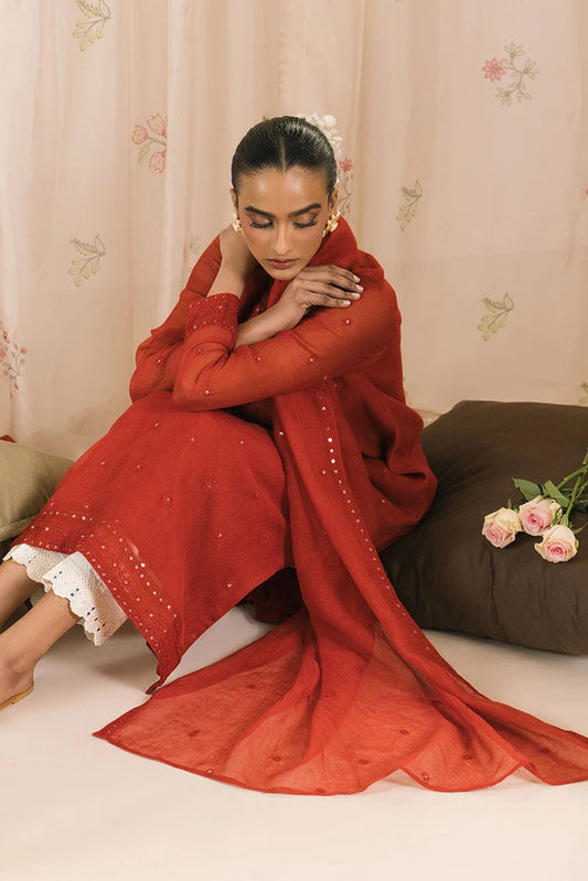 Picture of Cross Stitch - Scarlet Threads - 2 Piece - Available at Raja Sahib