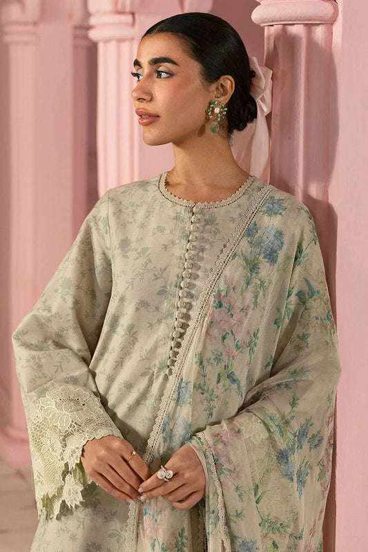 Picture of <!--cg-->Cross Stitch - Unstitched Lawn Collection - Sage Gleam - Available at Raja Sahib