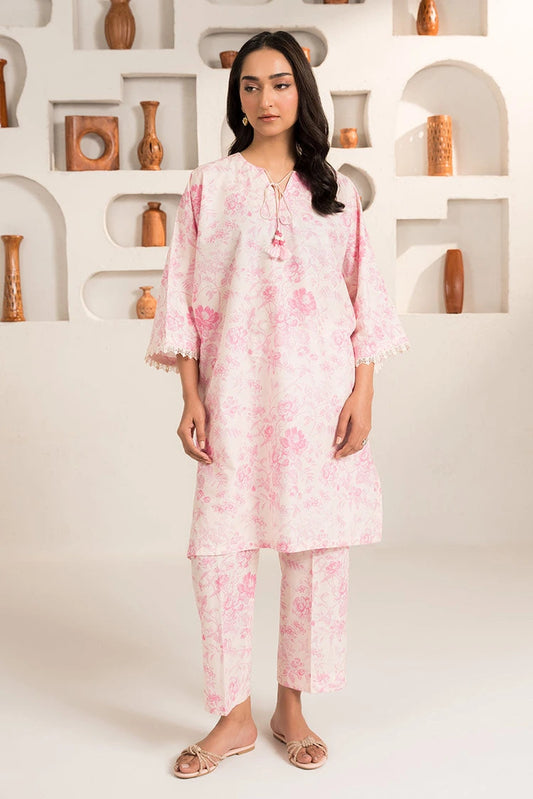 Cross Stitch - Pink Blush - 2 Piece