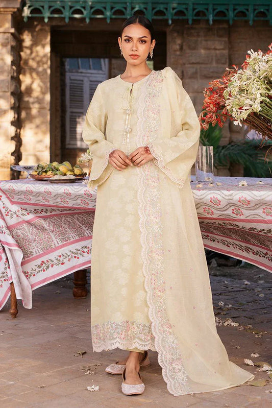Picture of Cross Stitch - Unstitched Eid Lawn Collection - Jasmine Green - Available at Raja Sahib