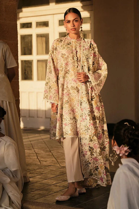 Picture of Cross Stitch - Unstitched Eid Lawn Collection - Lily Lux - Available at Raja Sahib