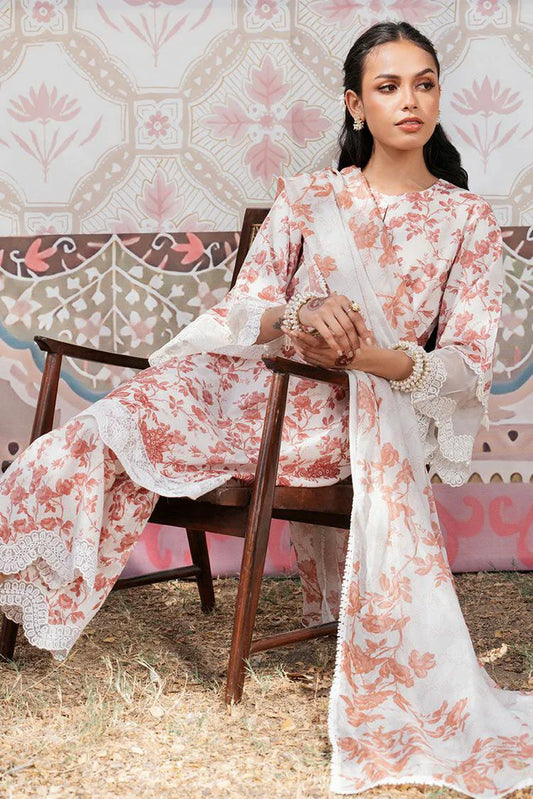 Picture of <!--bt-->Cross Stitch - Unstitched Eid Lawn Collection - Crimson Sand - Available at Raja Sahib