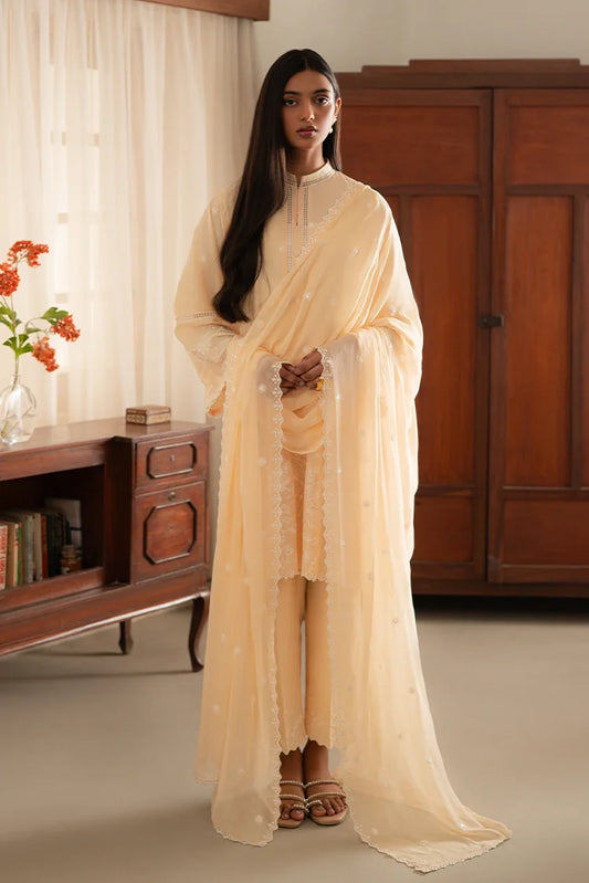 Picture of Cross Stitch - Mahiri Unstitched Embroidered Collection Vol 3 - French Glow - Available at Raja Sahib