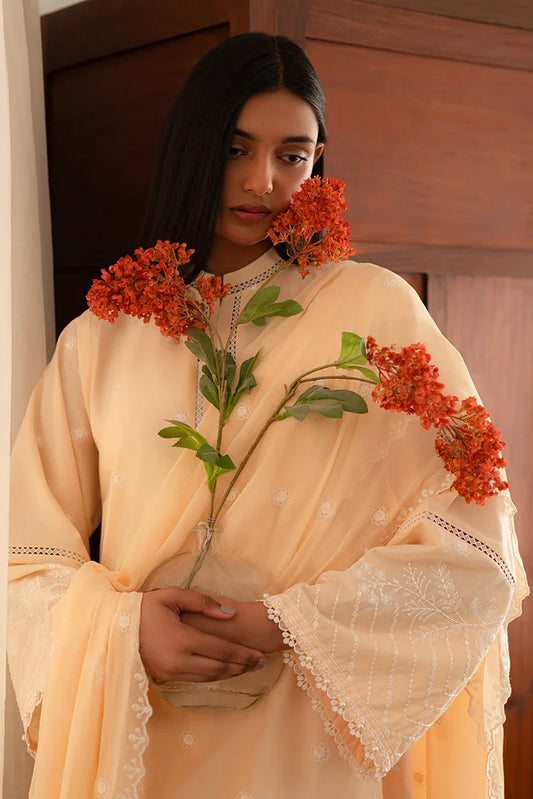 Picture of Cross Stitch - Mahiri Unstitched Embroidered Collection Vol 3 - French Glow - Available at Raja Sahib