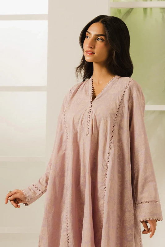 Picture of Cross Stitch - Prints Daily Lawn Collection Vol 3 - Soft Berry - Available at Raja Sahib