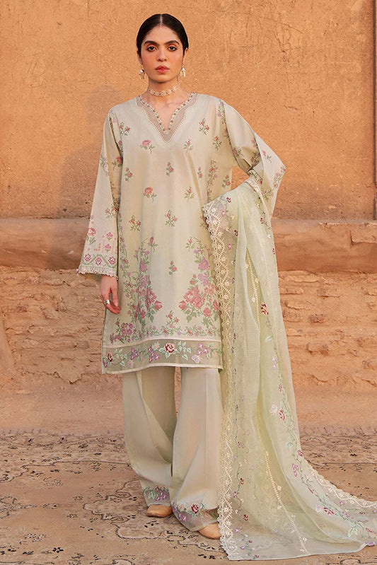 Picture of <!--ap-->Cross Stitch - Unstitched Eid Lawn - Citrine Aura - Available at Raja Sahib