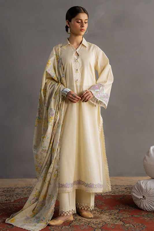 Picture of <!--ah-->Cross Stitch - Unstitched Eid Lawn - Sunshine Glow - Available at Raja Sahib