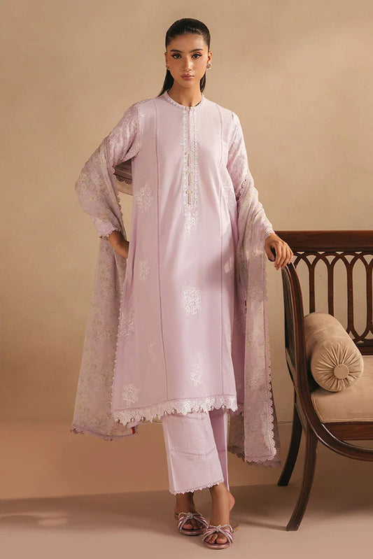 Picture of <!--w-->Cross Stitch - Mahiri Unstitched Embroidered Collection Vol 4 - Lavender Dream - Available at Raja Sahib