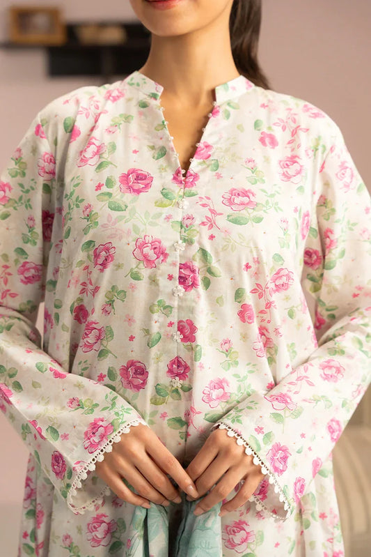 Picture of Cross Stitch - Prints Daily Lawn Collection Vol 4 - Tropical Gem - Available at Raja Sahib