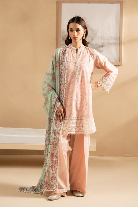 Picture of <!--a-->Cross Stitch - Mahiri Unstitched Embroidered Collection Vol 5 - Rose Blend - Available at Raja Sahib