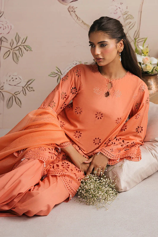 Picture of <!--i-->Cross Stitch - Chikankari Edit Vol 4 - Porcelain Melody - Available at Raja Sahib