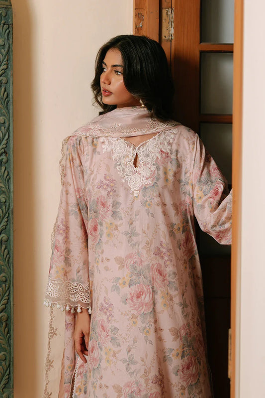 Picture of Cross Stitch - The Monsoon Edit - Pink Carnation - Available at Raja Sahib