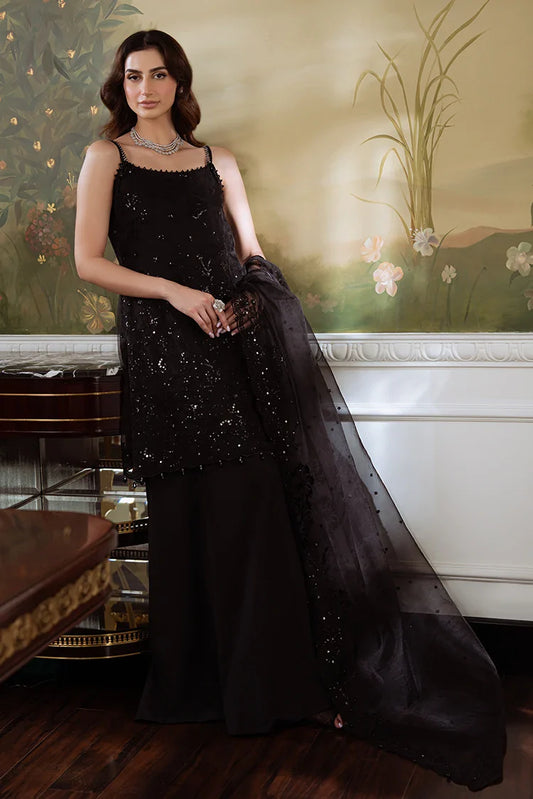 Picture of Cross Stitch - Unstitched Wedding Collection - Onyx Dream - Available at Raja Sahib