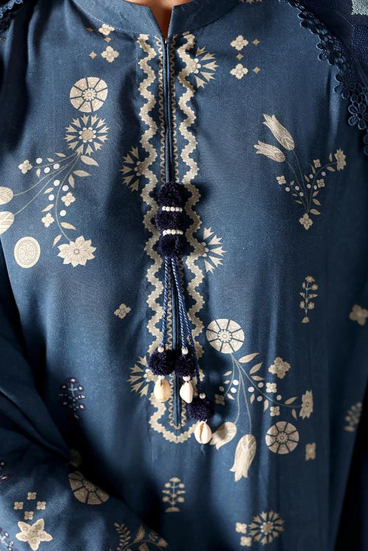 Picture of Cross Stitch - Unstitched Winter Collection - Dreamy Dune - Available at Raja Sahib