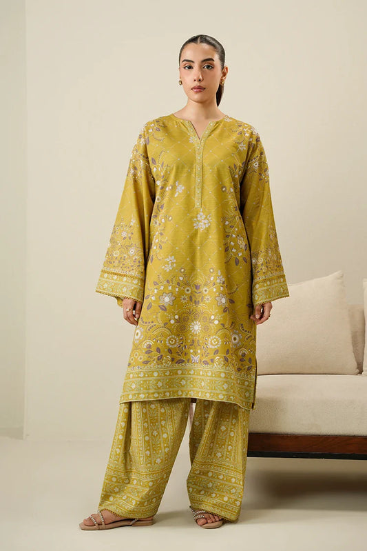 Picture of Cross Stitch - Daily Khaddar Edit - 2 Piece - Amber Bling - Available at Raja Sahib