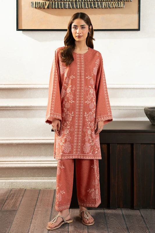 Picture of Cross Stitch - Basic Pret Collection - 2 PC - Rosewoood Dream - Available at Raja Sahib