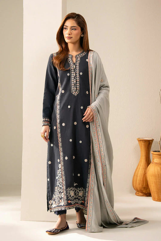 Picture of Cross Stitch - Exclusive Pret - Cherry Wood - 2 Piece - Shirt & Dupatta - Available at Raja Sahib