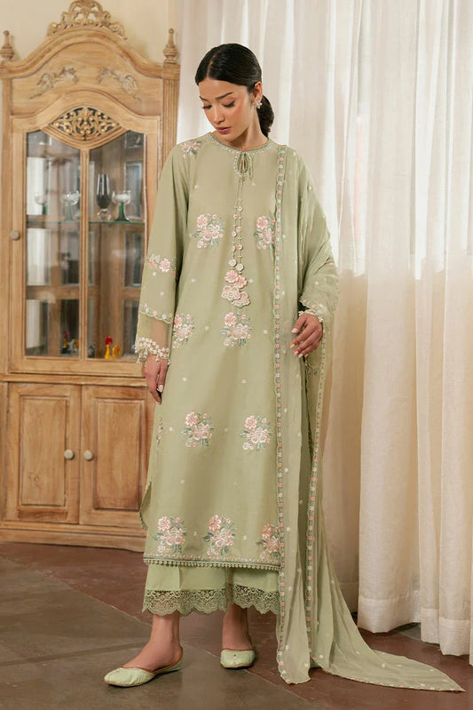 Picture of Cross Stitch - Embroidered Lawn Edit Vol 1 - Floral Hush - Available at Raja Sahib