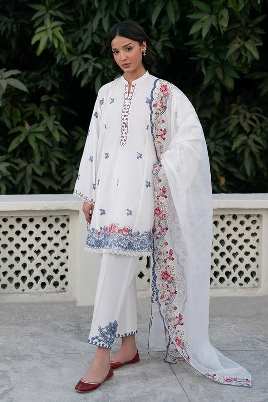 Picture of Cross Stitch - Embroidered Lawn Edit Vol 1 - Dew Whisper - Available at Raja Sahib