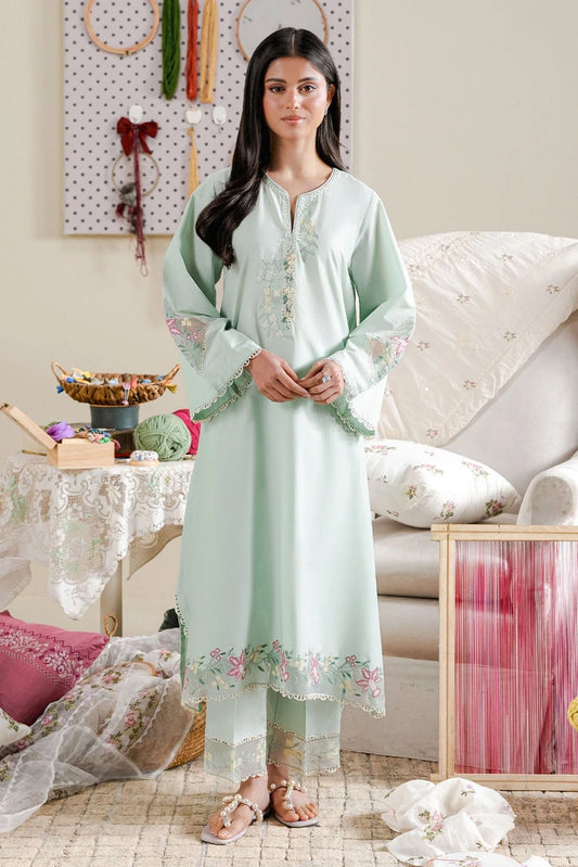 Cross Stitch - Mint Breeze - 2 Piece