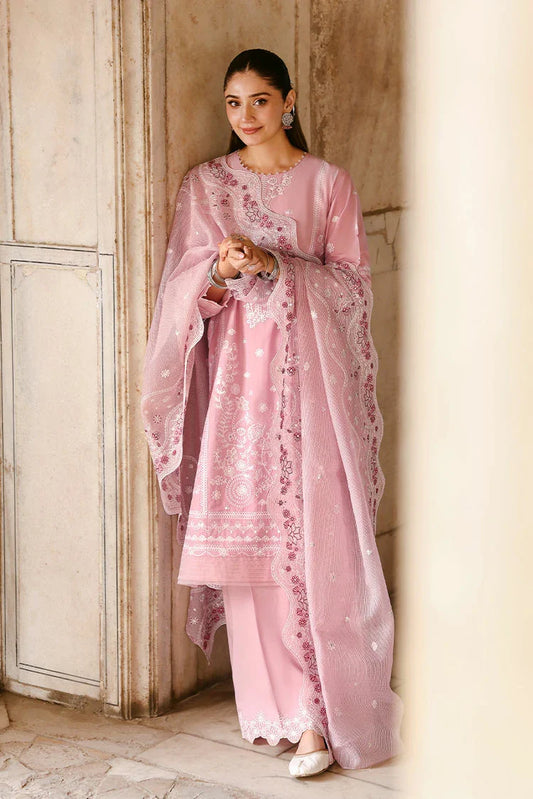 Picture of Cross Stitch - Unstitched Premium Eid Lawn - Levendar Mist - Available at Raja Sahib