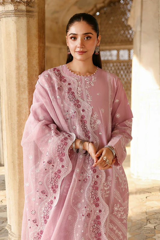Picture of Cross Stitch - Unstitched Premium Eid Lawn - Levendar Mist - Available at Raja Sahib