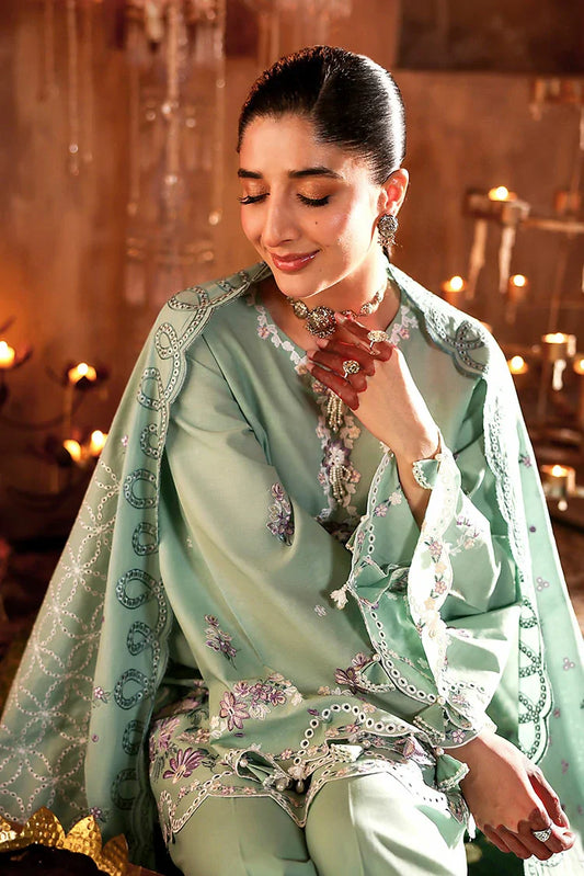 Picture of Cross Stitch - Unstitched Premium Eid Lawn - Meadow Muse - Available at Raja Sahib