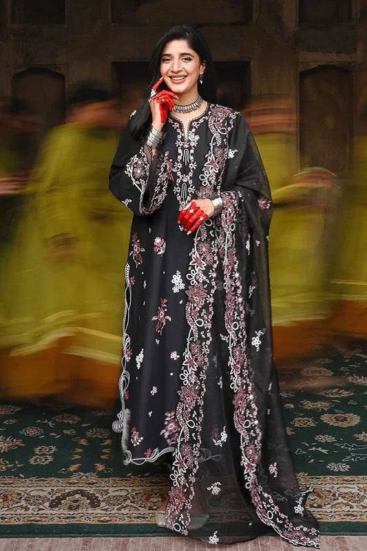 Picture of Cross Stitch - Unstitched Premium Eid Lawn - Orchard Dune - Available at Raja Sahib