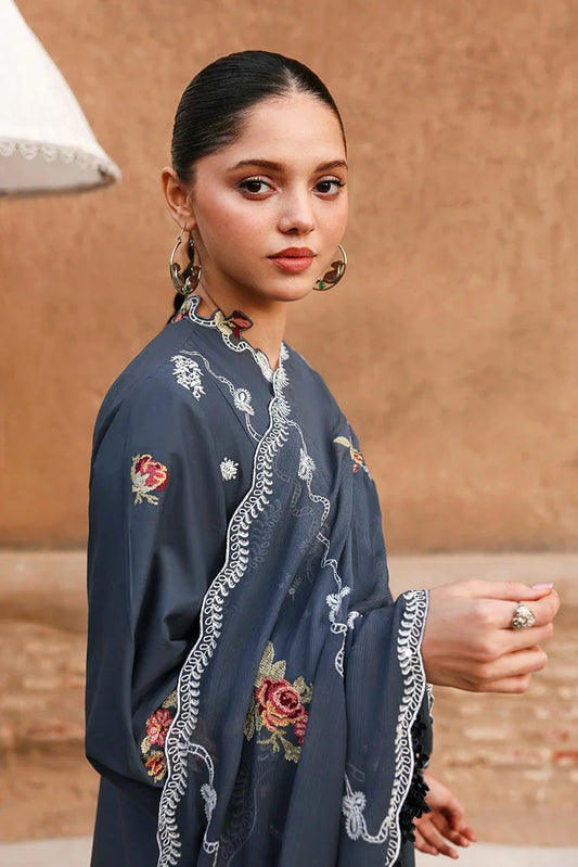 Picture of Cross Stitch - Unstitched Premium Eid Lawn - Verdent Tapestry - Available at Raja Sahib