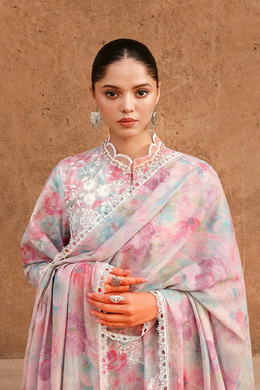 Picture of Cross Stitch - Unstitched Premium Eid Lawn - Velvet Dusk - Available at Raja Sahib