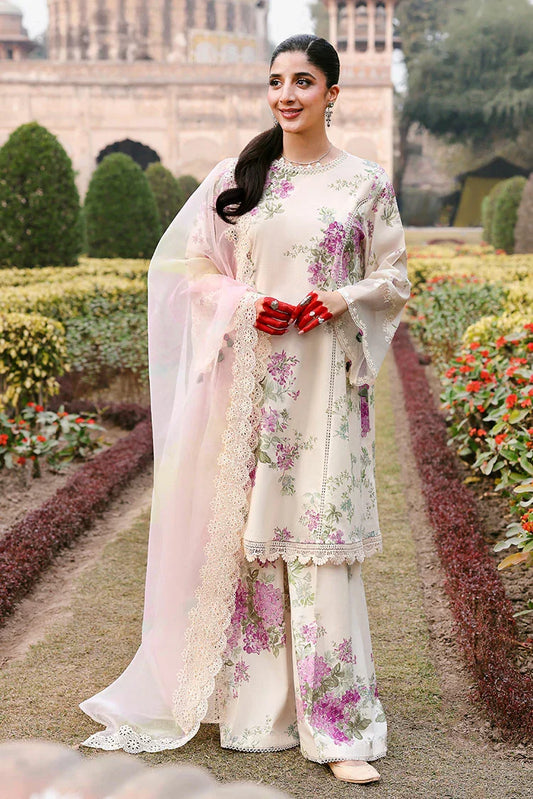 Picture of Cross Stitch - Unstitched Premium Eid Lawn - Candy Floss - Available at Raja Sahib