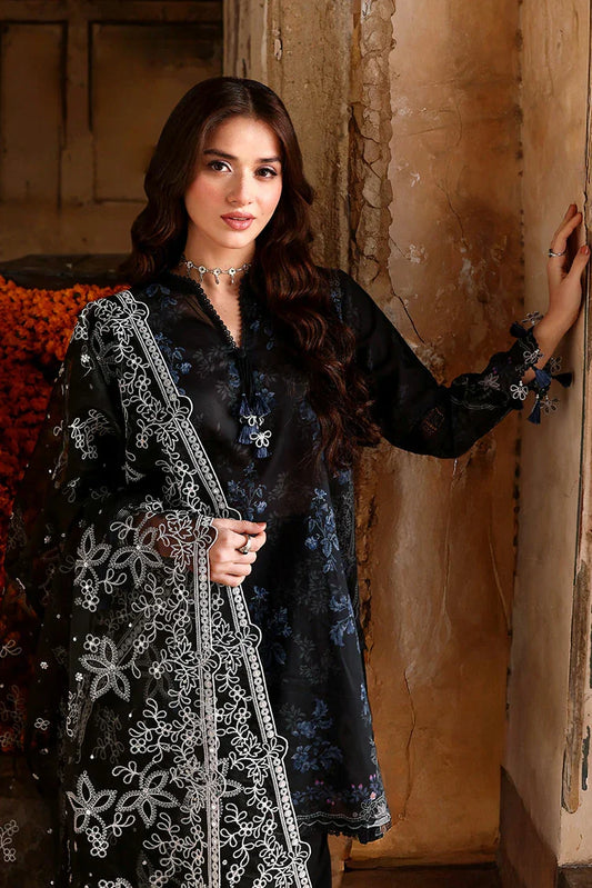 Picture of Cross Stitch - Unstitched Premium Eid Lawn - Noir Essence - Available at Raja Sahib