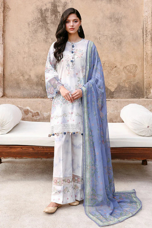 Picture of Cross Stitch - Unstitched Premium Eid Lawn - Vintage Petal - Available at Raja Sahib