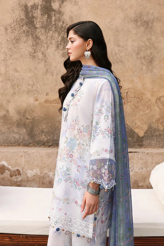 Picture of Cross Stitch - Unstitched Premium Eid Lawn - Vintage Petal - Available at Raja Sahib