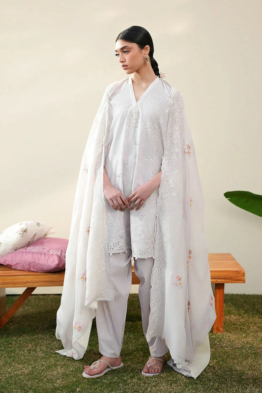 Picture of Cross Stitch - Mahiri Unstitched Collection Vol 2 - Persian Violet - Available at Raja Sahib