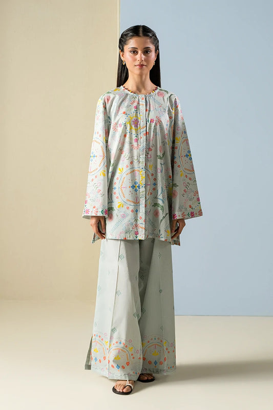 Picture of Cross Stitch - Ready to Wear - Sage Grace - 2 Piece - Available at Raja Sahib