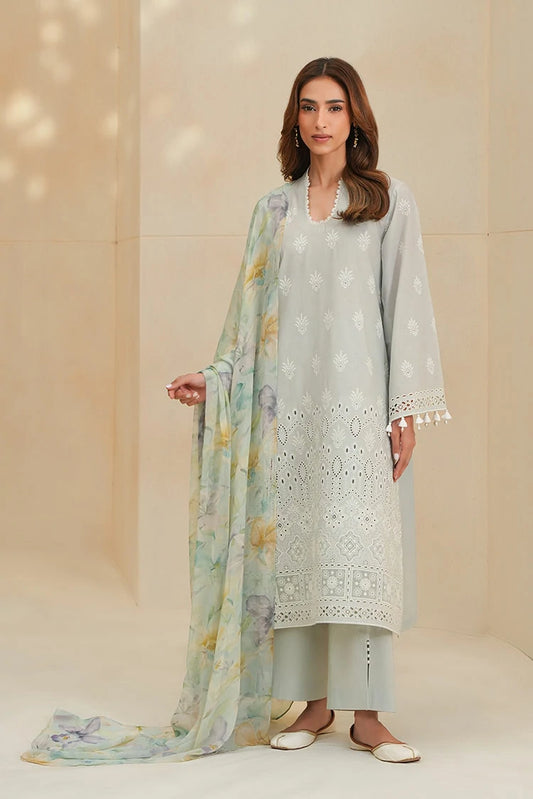 Picture of Cross Stitch - Chikankari Edit Vol 2 - Arctic Ice - Available at Raja Sahib