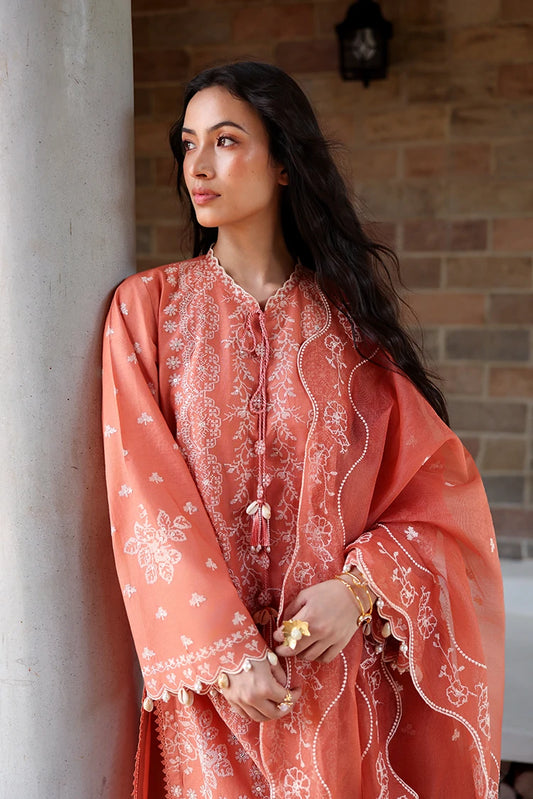 Picture of Cross Stitch - Embroidered Lawn Edit Vol 2 - Amber Mist - Available at Raja Sahib