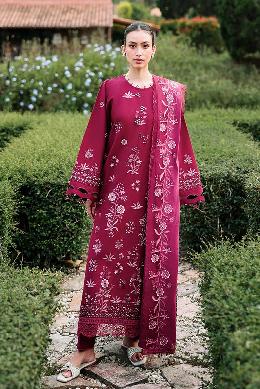 Picture of Cross Stitch - Embroidered Lawn Edit Vol 2 - Crimson Royale - Available at Raja Sahib