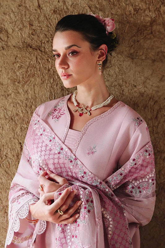Picture of Cross Stitch - Embroidered Lawn Edit Vol 2 - Lavender Luxe - Available at Raja Sahib
