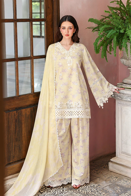 Picture of Cross Stitch - Embroidered Lawn Edit Vol 2 - Orchid Flare - Available at Raja Sahib