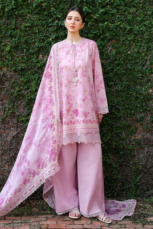 Picture of Cross Stitch - Embroidered Lawn Edit Vol 2 - Spring Lilac - Available at Raja Sahib